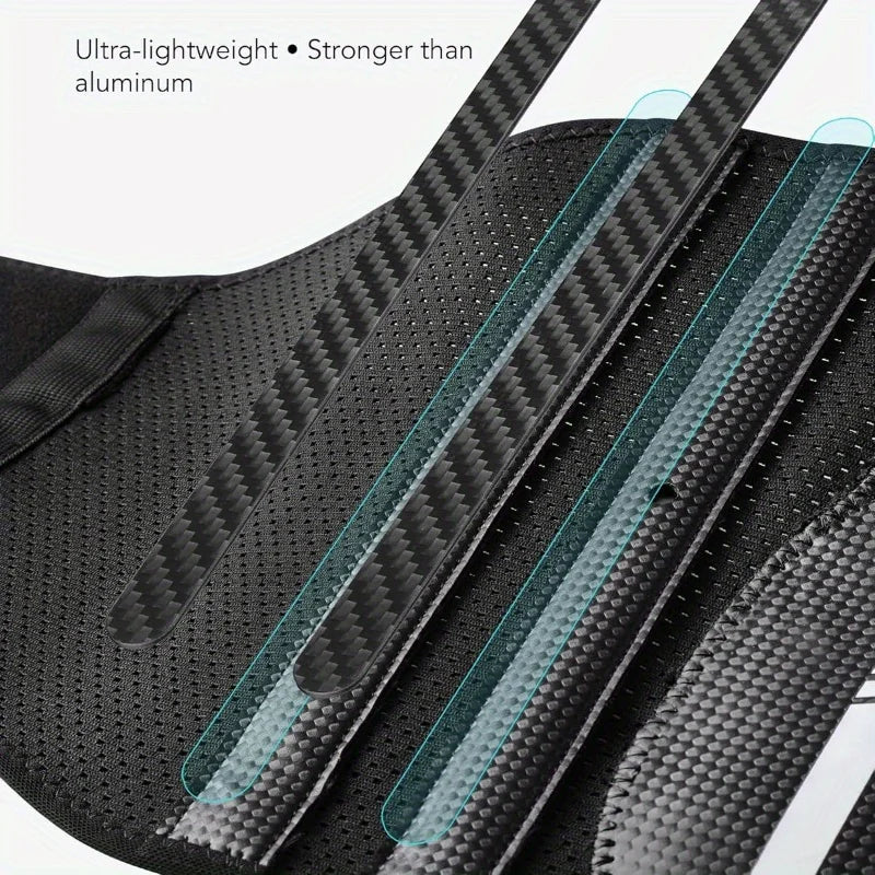 “Flexoora Lumbar Support Back Brace – Gym Fitness Body Adjustable Belt for Back Pain & Herniated Disc”