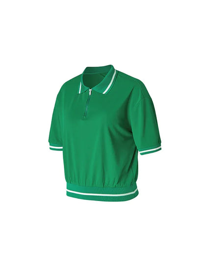 “Flexoora Women’s Quick‑Dry Polo & Pleated Skort Tennis Set”