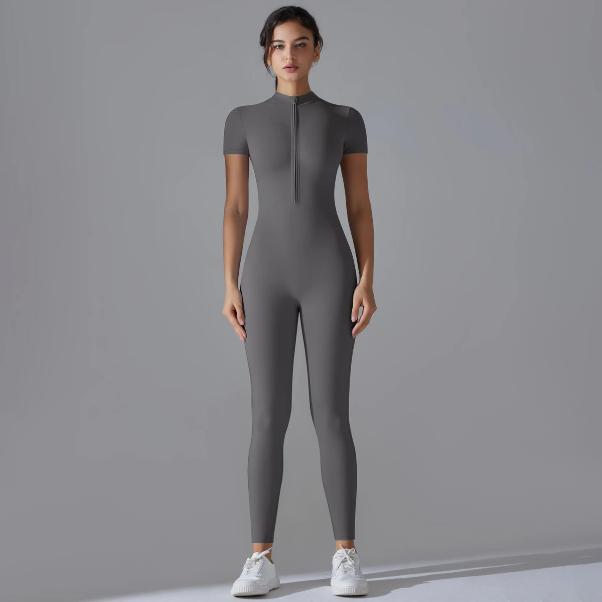 “Flexoora Women’s Quick‑Dry Breathable Fitness Bodysuit”