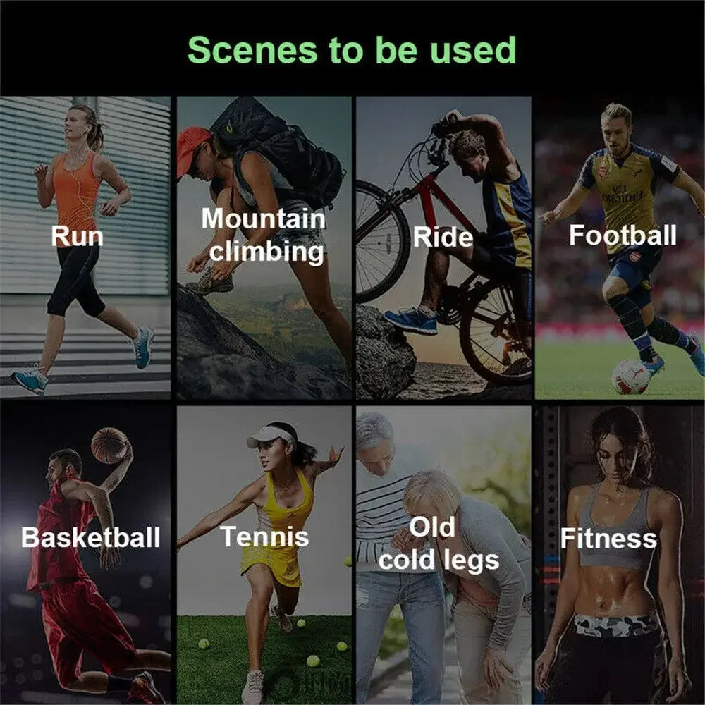 “Flexoora Full‑Leg Knee Sleeve – Gym Fitness Body Adjustable Compression Support for Running & Arthritis”