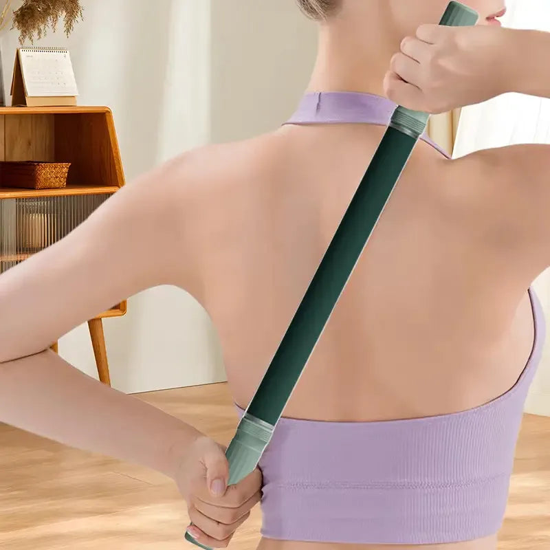 “Flexoora Yoga Stretching Stick – Gym Fitness Body Muscle Relief Tool”