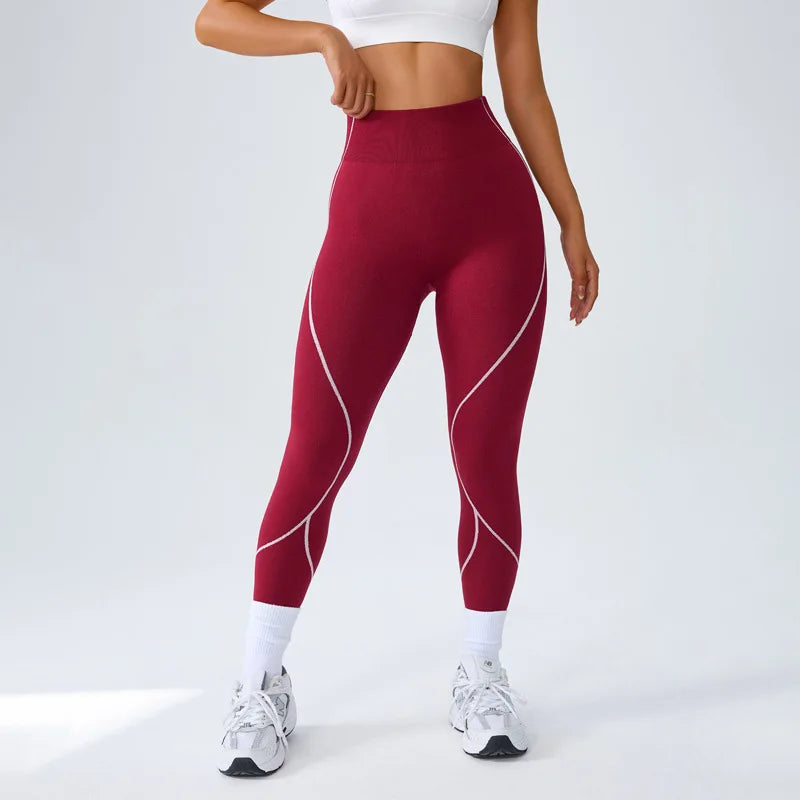 “Flexoora Women’s Gym Tracksuit Set – Top & Leggings”