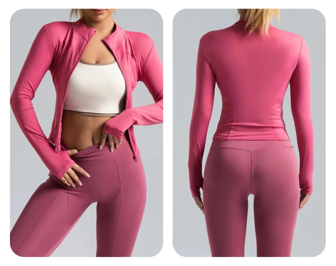 “Flexoora Women’s Breathable Quick‑Dry Full‑Sleeve Training Top”