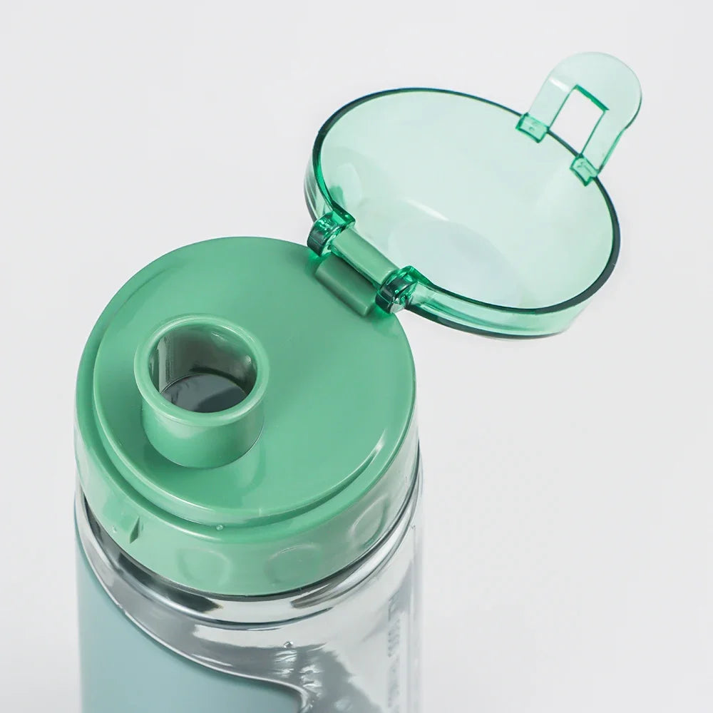 500ml Portable Sports Water Bottle Plastic Outdoor Gym Travel Drinks Mugs Clear Leakproof Drinking Bottle Water Bottles