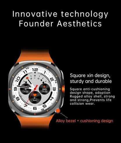 U8 Ultra Smartwatch 5G/4G Android 2025 New Global Call Amoled Screen Rotation Camera GPS WIFI Full Network