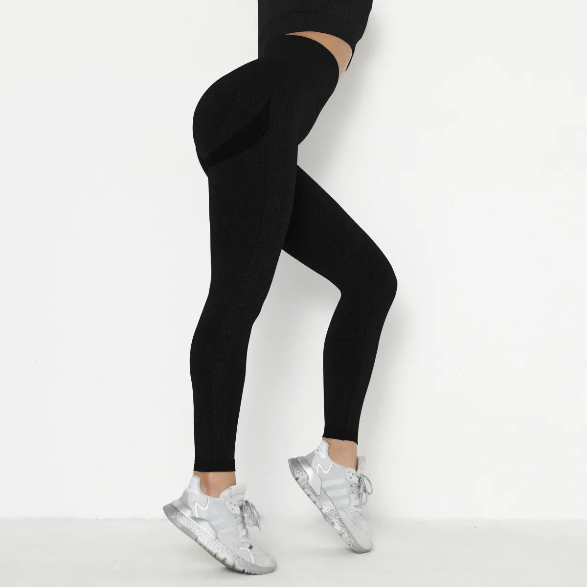 “Flexoora Women’s High‑Waist Quick‑Dry Hip‑Lift Leggings”