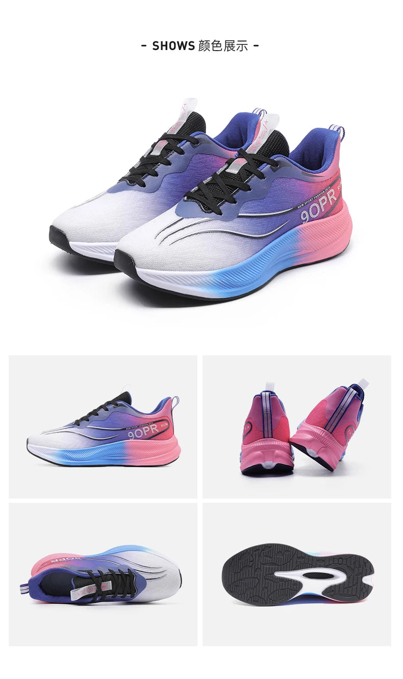 Men's new sports shoes four season casual fashion comfortable versatile wear-resistant thick soled running leisure sports shoes