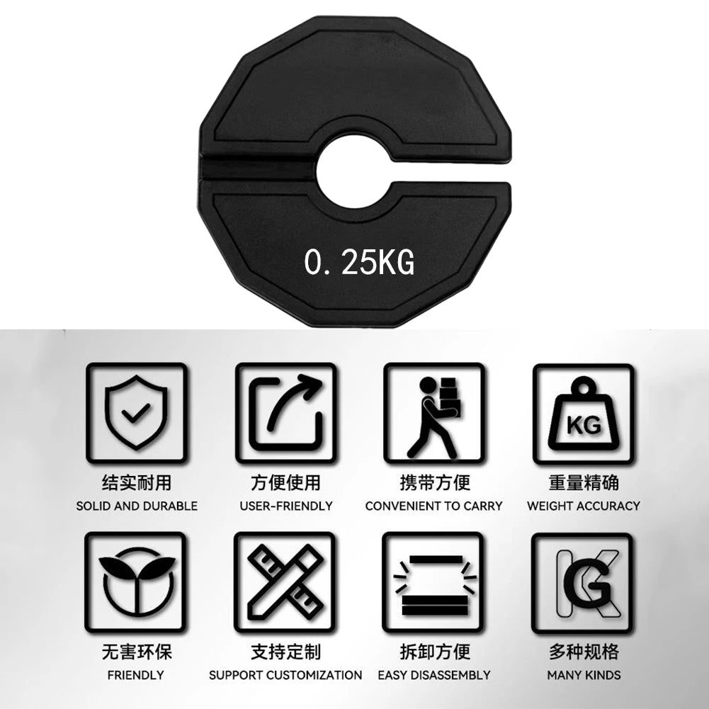 “Flexoora Micro‑Plates Set – Gym Fitness Body Add‑On 35mm Rubber Weight Plates”