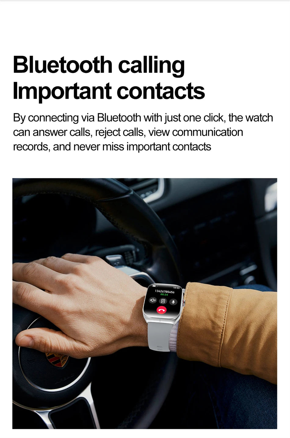 2025 New 1.95 Inch Ultra HD Smart Watch Men For OPPO GPS Tracking Bluetooth Call NFC Heart Rate Sports Fitness Women Smart Watch