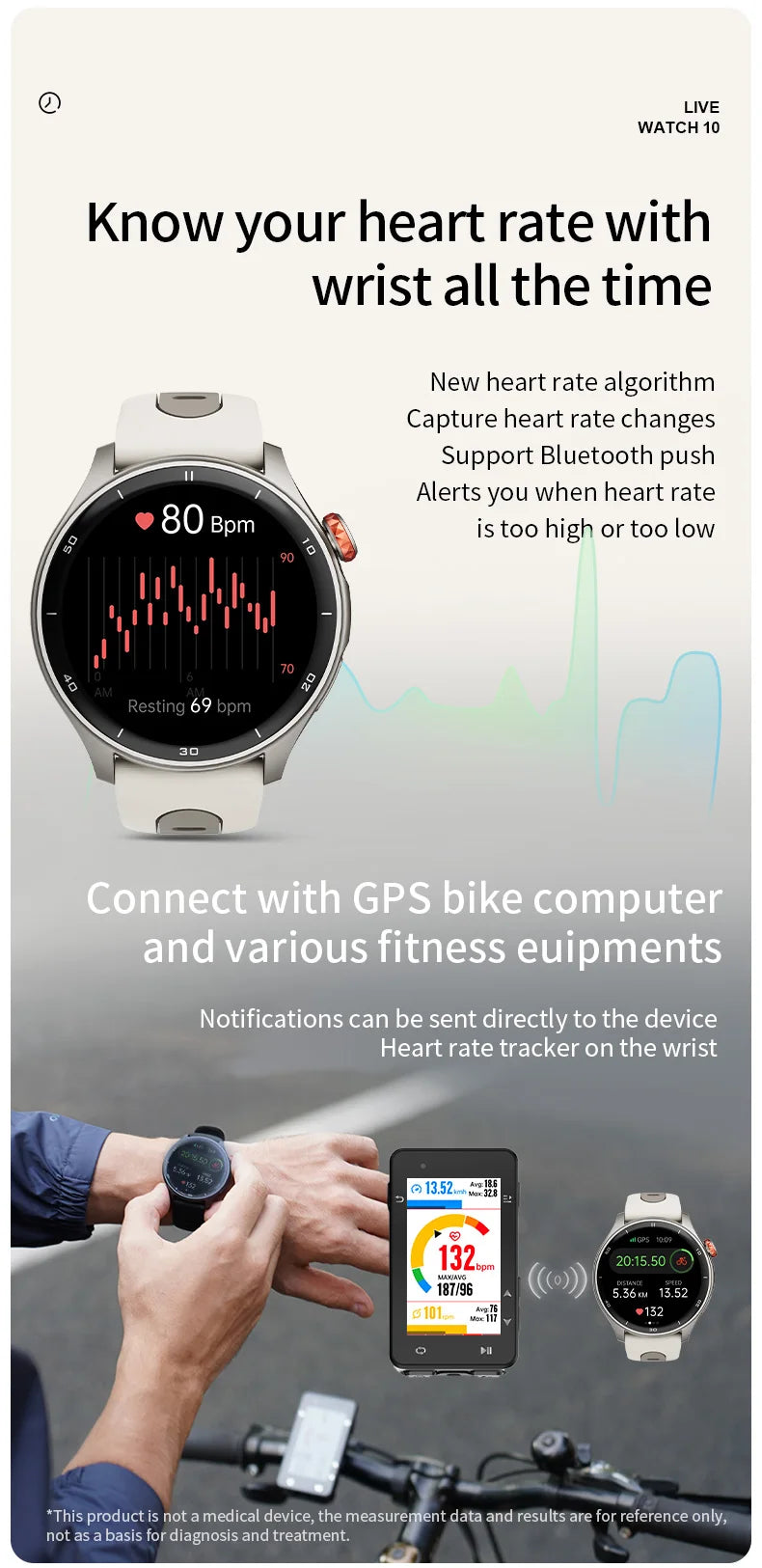 IGPSPORT GPS Fitness Tracking Data Monitoring Sports Watch For Swimming Running Hiking Jump Rope Yoga Over 50+ Other Workouts