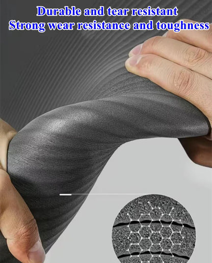 “Flexoora Premium Gym Mat – 185×90 cm, Thick 10 mm Cushion – Gym & Fitness Body”