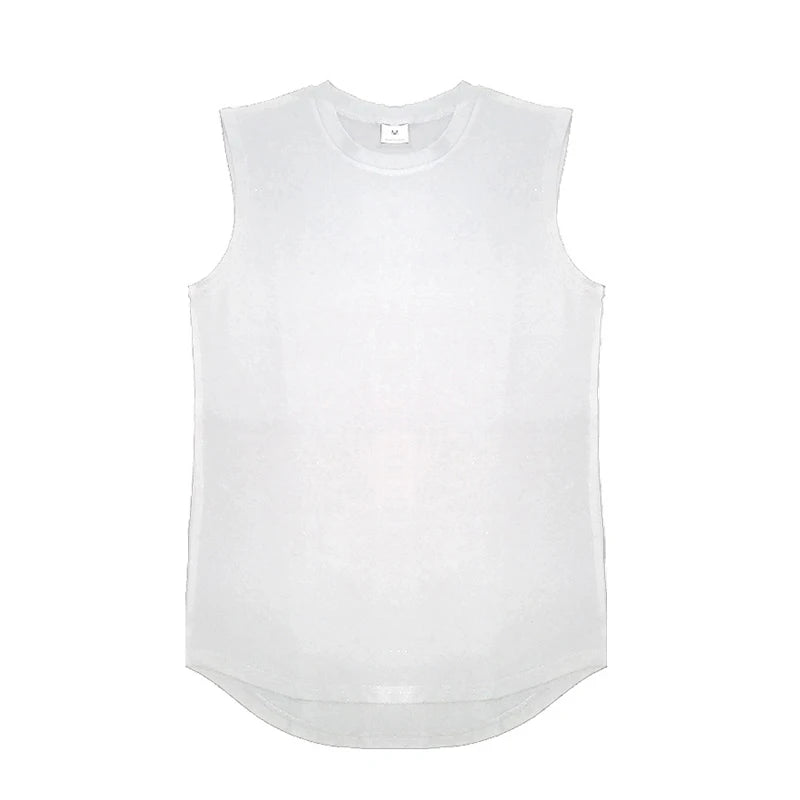 “Flexoora Men’s Breathable Cotton Muscle Tank – Gym & Workout”