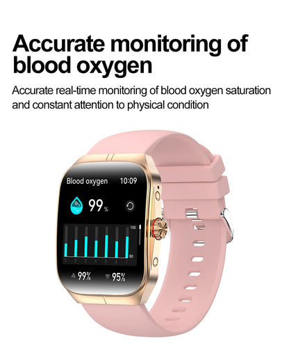 2025 New 1.95 Inch Ultra HD Smart Watch Men For OPPO GPS Tracking Bluetooth Call NFC Heart Rate Sports Fitness Women Smart Watch