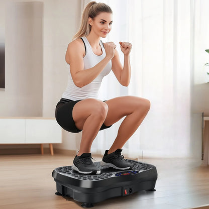 “Flexoora Vibration Plate – Gym Fitness Body Bluetooth & Adjustable Speed Full‑Body Shaker Platform”