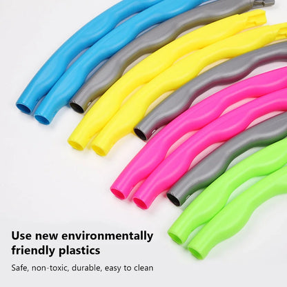 “Flexoora Detachable Pilates Hoop – Gym Fitness Body 9/8/7‑Tube Slimming Waist Trainer”