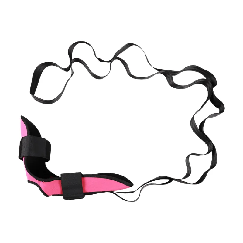 “Flexoora Flexibility Strap & Leg Stretcher – Gym Fitness Body Yoga & Rehab Band”