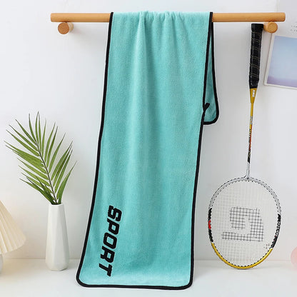 30 * 110cm Sports Towel ultra-fine fiber Gym Workout Sweat absorption towel Yoga Quick drying exercise Beach quick dry Towel