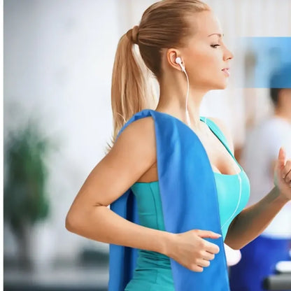 Compact Pocket-Sized Microfiber Towel – Super Absorbent & Fast-Drying for Gym, Yoga, Travel