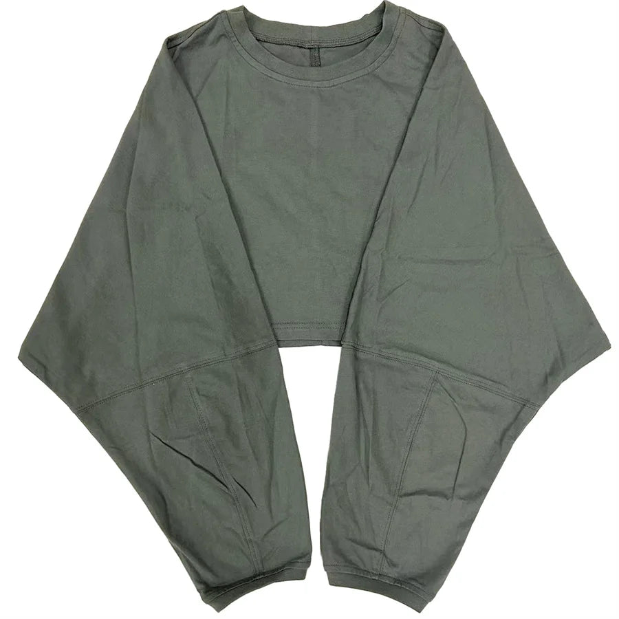 “Flexoora Women’s Loose Long‑Sleeve Crop Training Tee”