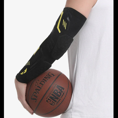“Flexoora Padded Arm Sleeve – Gym Fitness Body Protective Compression for Basketball, Football & Volleyball”