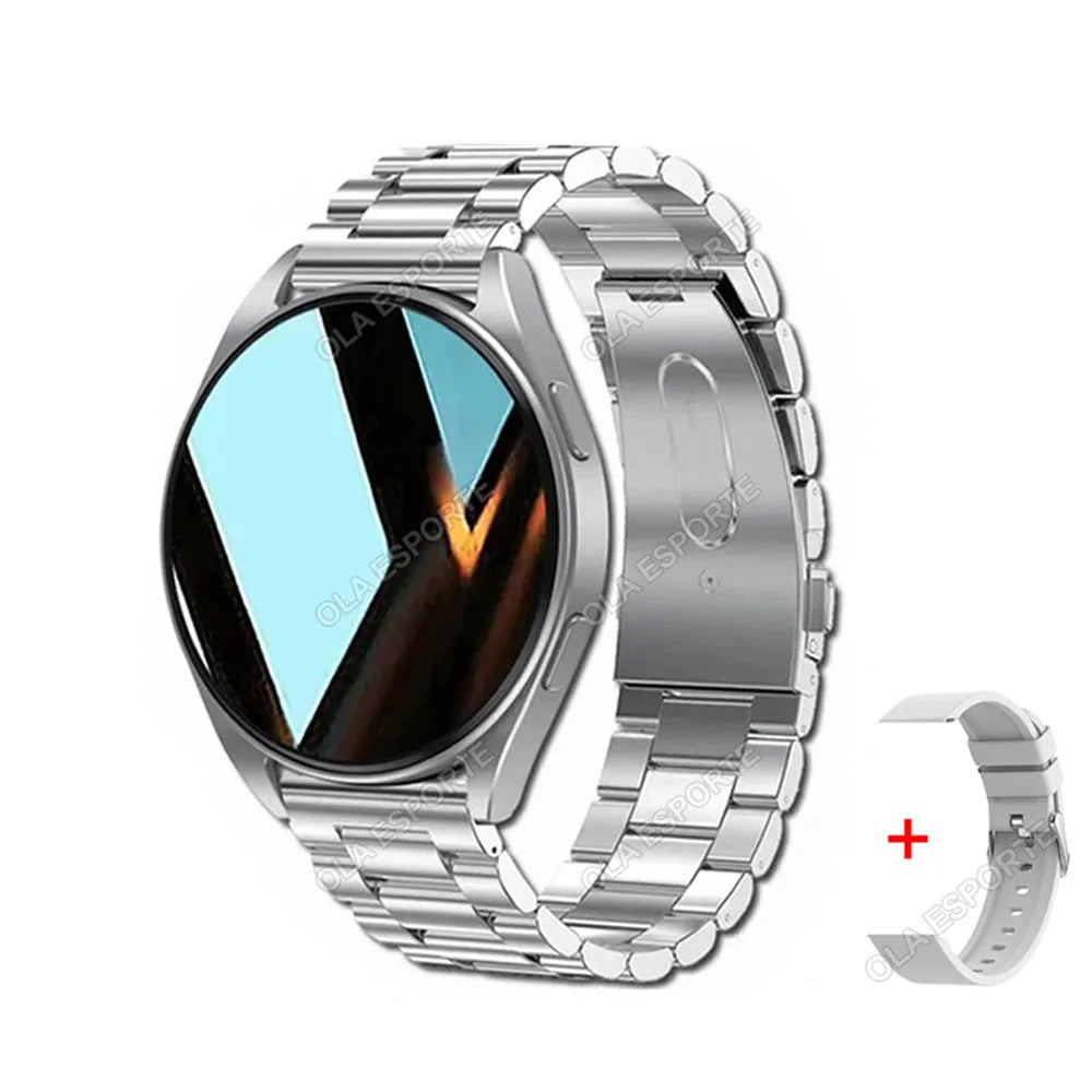 For Android IOS Smartwatch GPS Fitness Tracker Watch 6 Bluetooth Call Watches For Man Heart Rate Monitor Watch Men Women 2025New