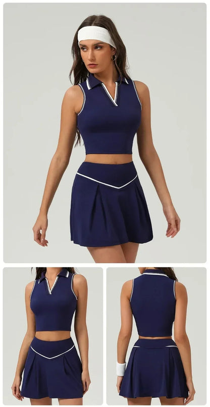 “Flexoora Women’s Active Skort Set – Tennis, Golf & Workout”