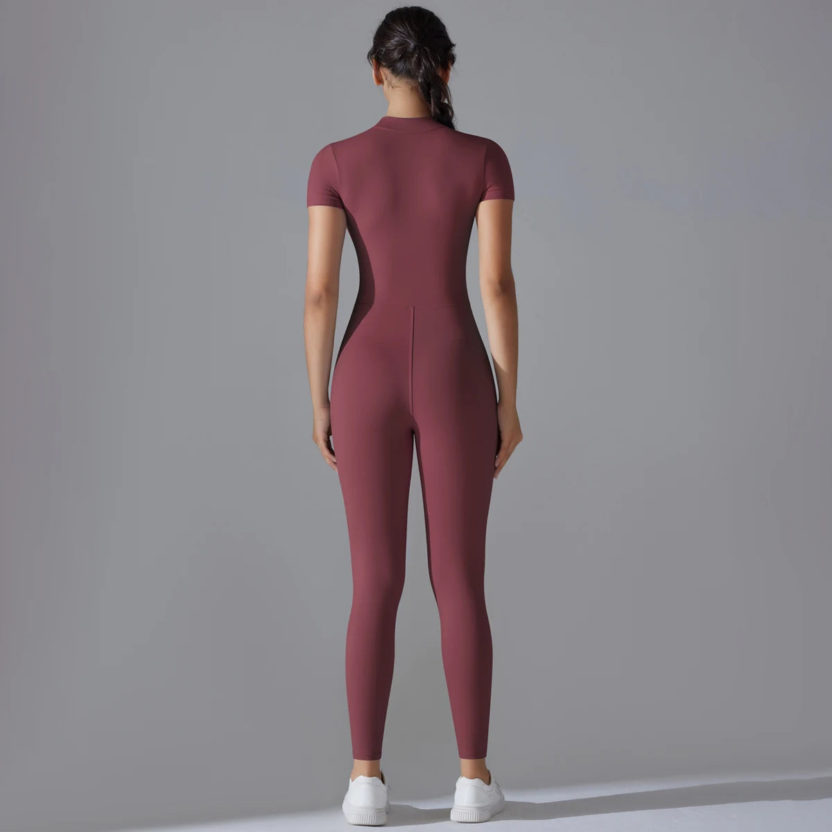 “Flexoora Women’s Quick‑Dry Breathable Fitness Bodysuit”