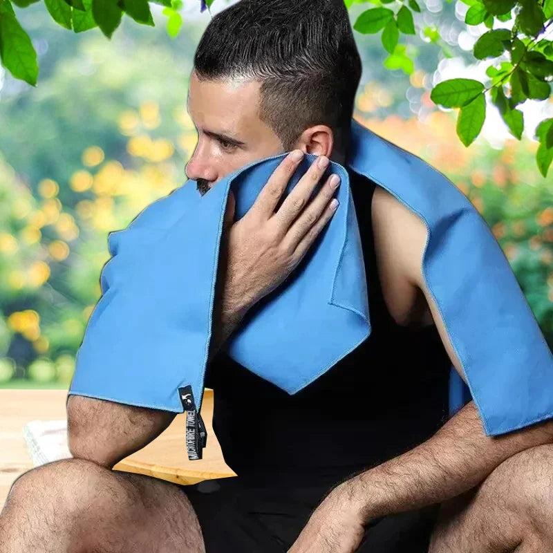 Quick-Drying Sports Towel 40x80CM Blue Grey Green Orange Swimming Gym Fitness Camping Running Beach Washcloth Towels