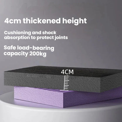 “Flexoora Thick Balance Pad – Gym Fitness Body Anti‑Slip Kneeling & Plank Mat”