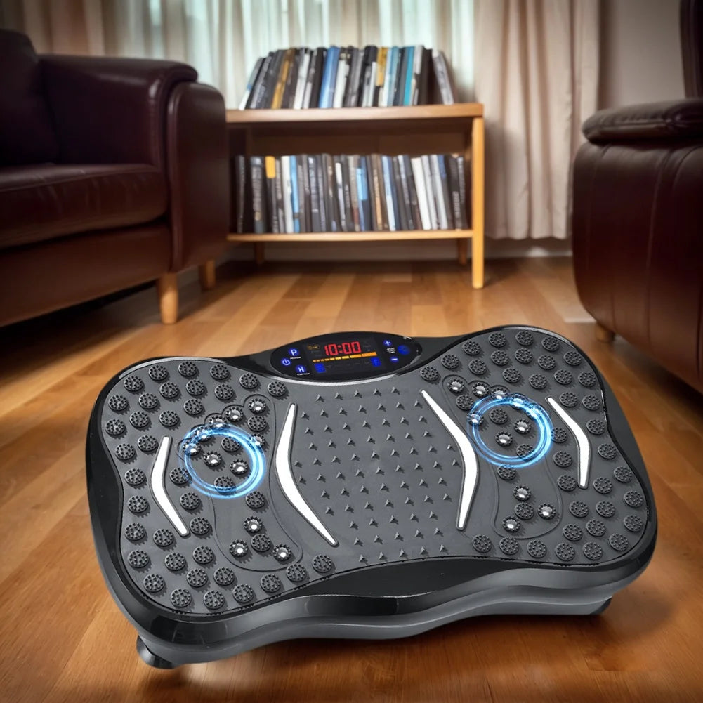 “Flexoora Vibration Plate – Gym Fitness Body Bluetooth & Adjustable Speed Full‑Body Shaker Platform”