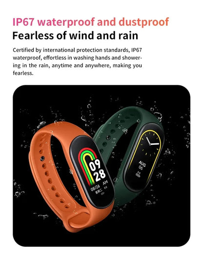 2025 Fitness Watch: Color Display, Step Tracker, Multi-Sport, Message Notifications, Remote Camera/Music Band