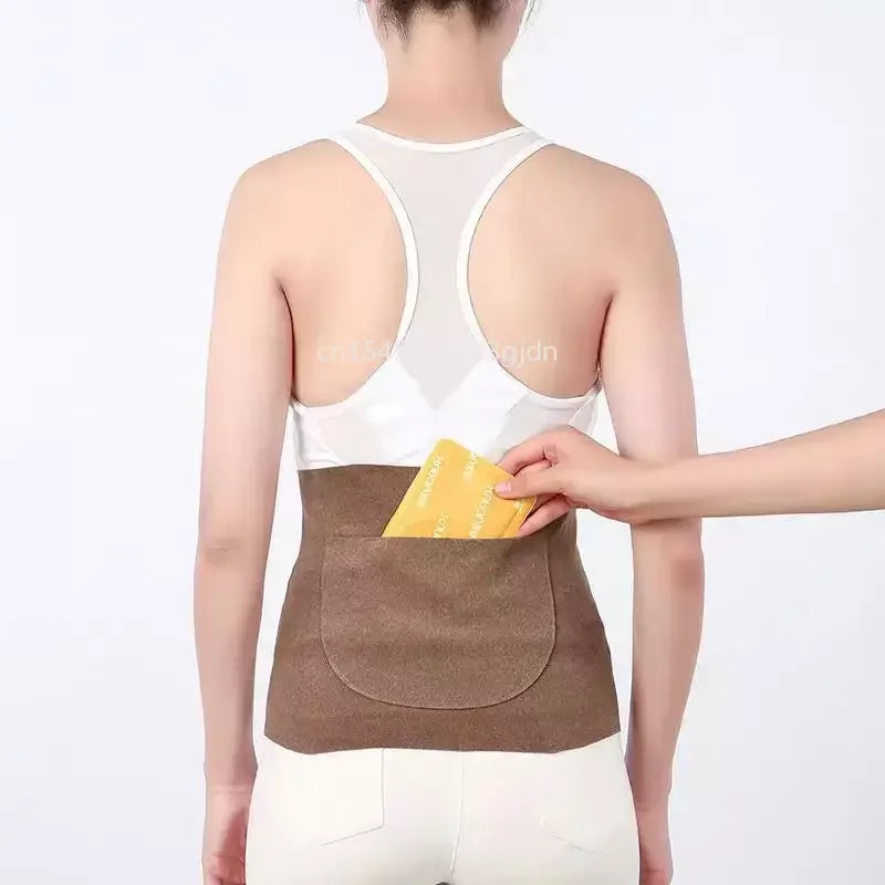 “Flexoora Winter Thermal Waist Support Belt – Gym Fitness Body Back & Abdomen Warmer”