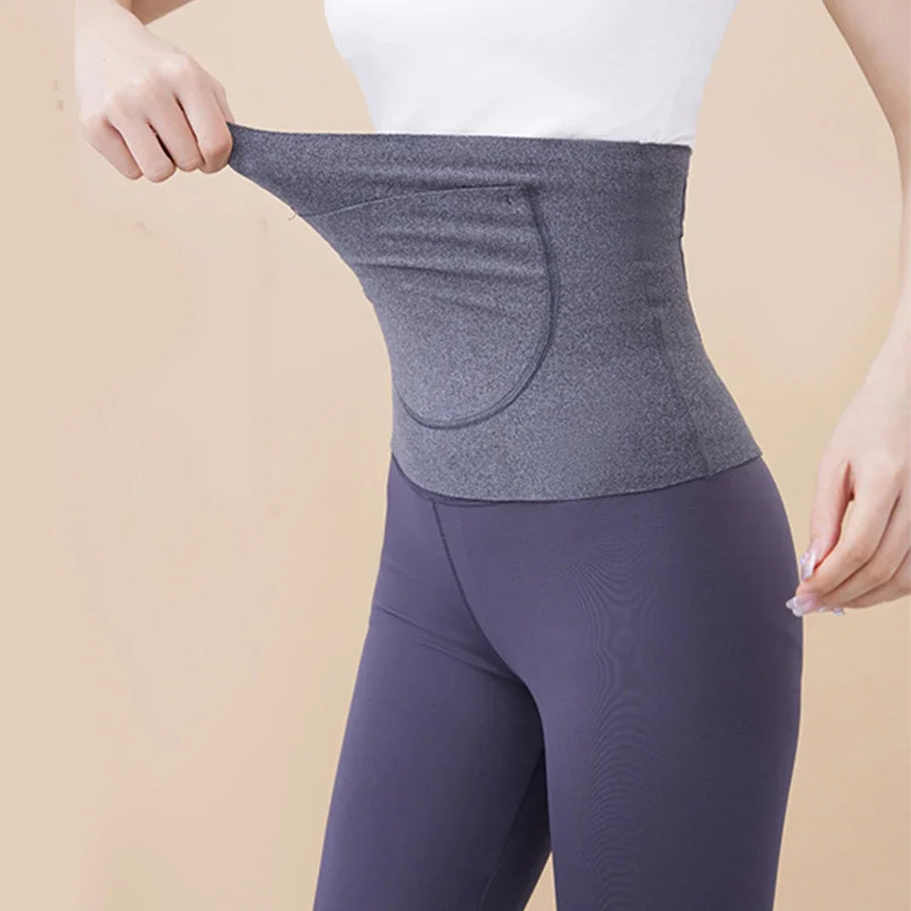 “Flexoora Winter Thermal Waist Support Belt – Gym Fitness Body Back & Abdomen Warmer”