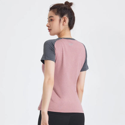“Flexoora Women’s Quick‑Dry Yoga & Gym Tee”