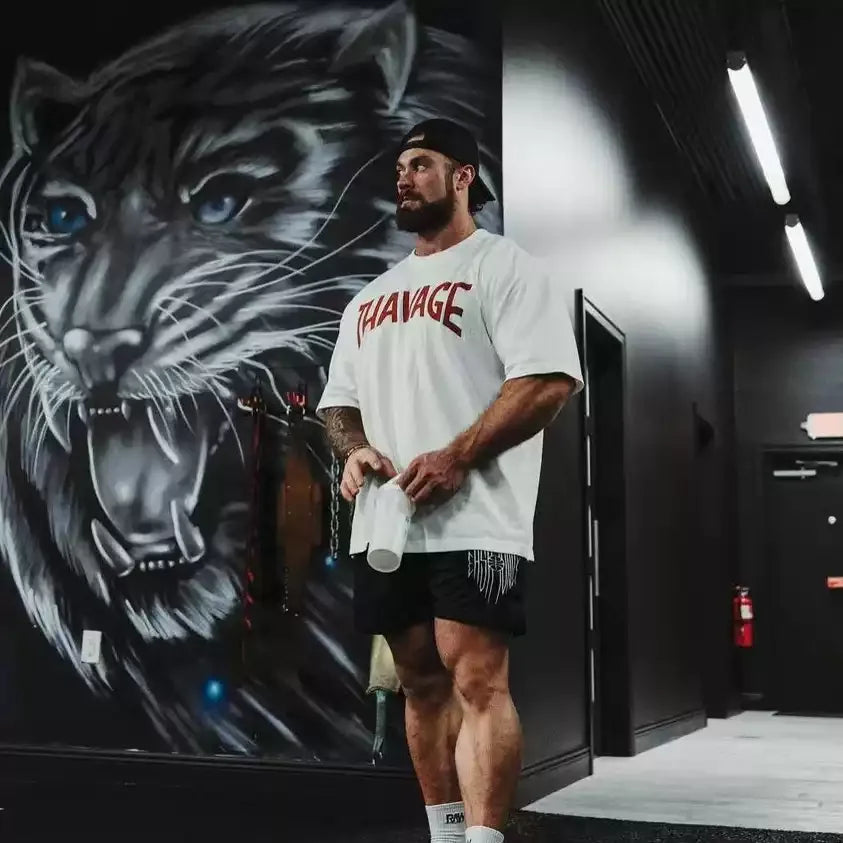 “Flexoora Men’s Cotton Sport Tee – Gym & Running”