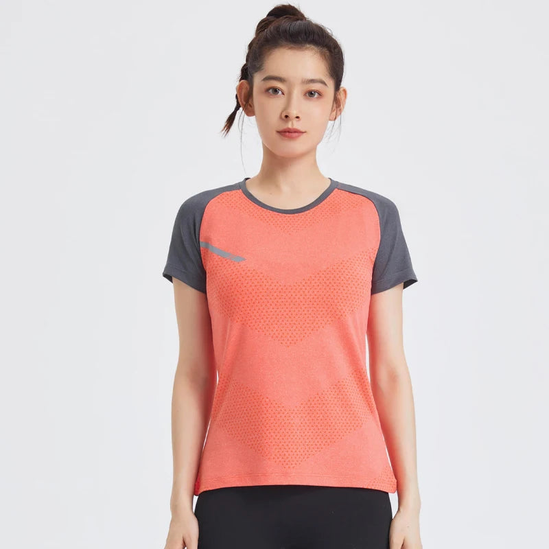 “Flexoora Women’s Quick‑Dry Yoga & Gym Tee”