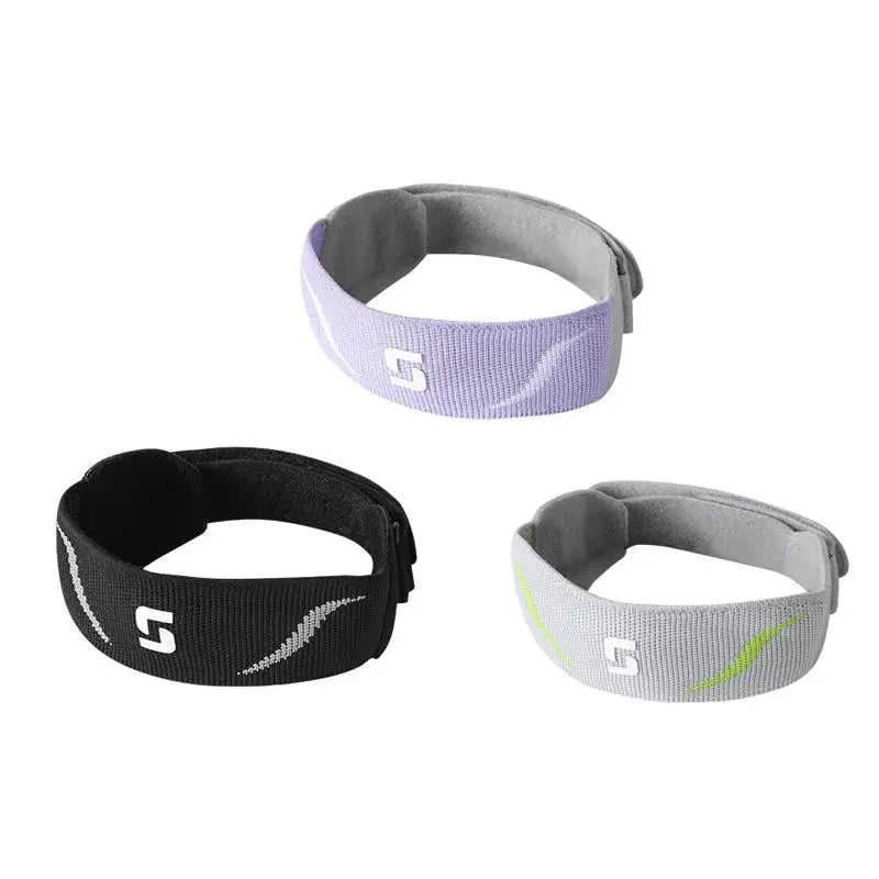 “Flexoora Patella Tendon Strap – Gym Fitness Body Adjustable Knee Support for Climbing, Basketball & Hiking”