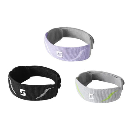 “Flexoora Patella Tendon Strap – Gym Fitness Body Adjustable Knee Support for Climbing, Basketball & Hiking”