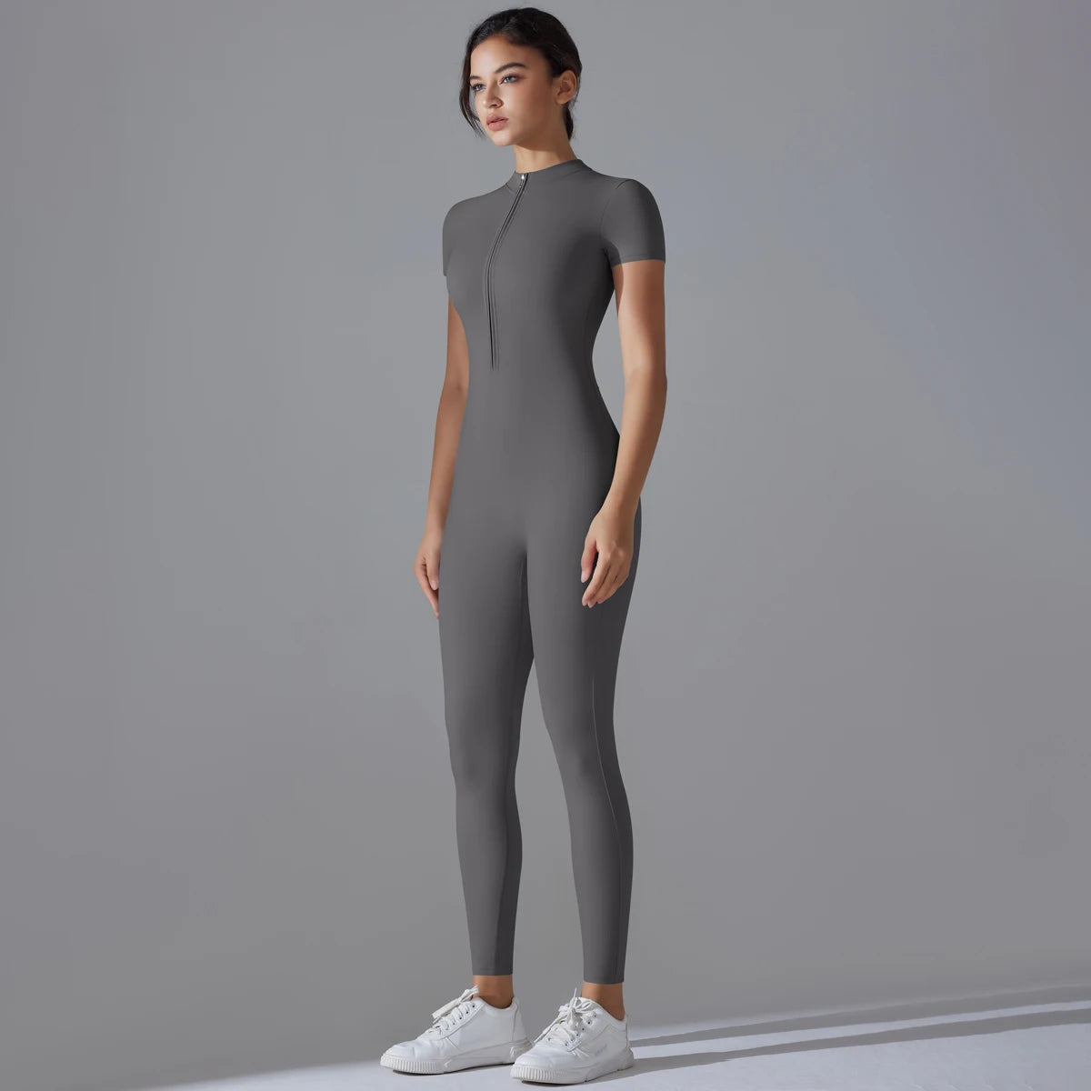 “Flexoora Women’s Quick‑Dry Breathable Fitness Bodysuit”