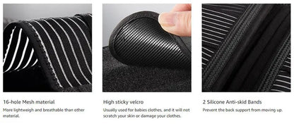 “Flexoora Lumbar Support Back Brace – Gym Fitness Body Breathable Decompression Belt for Sciatica & Scoliosis”