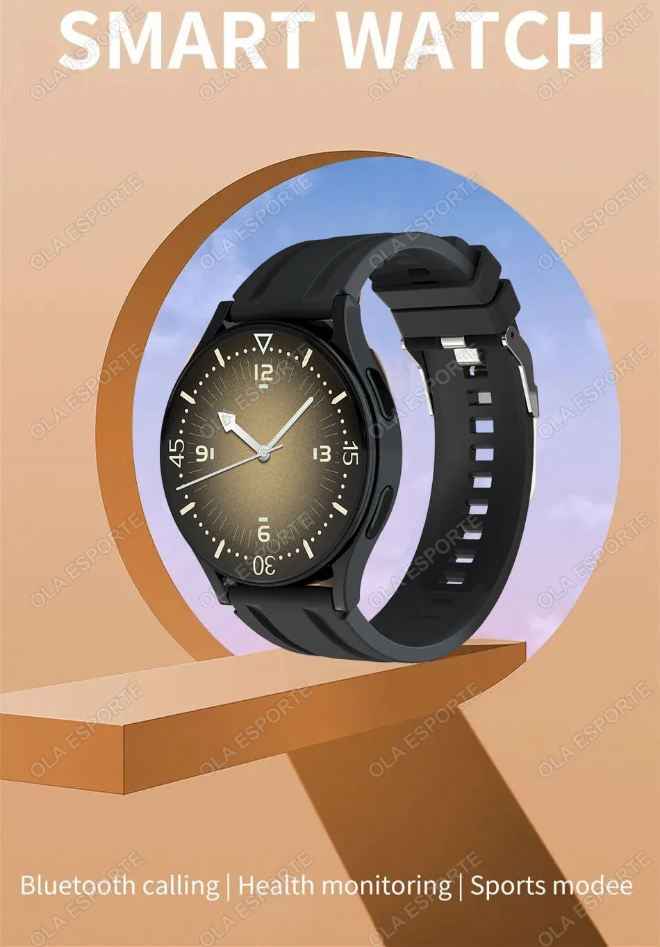 For Android IOS Smartwatch GPS Fitness Tracker Watch 6 Bluetooth Call Watches For Man Heart Rate Monitor Watch Men Women 2025New