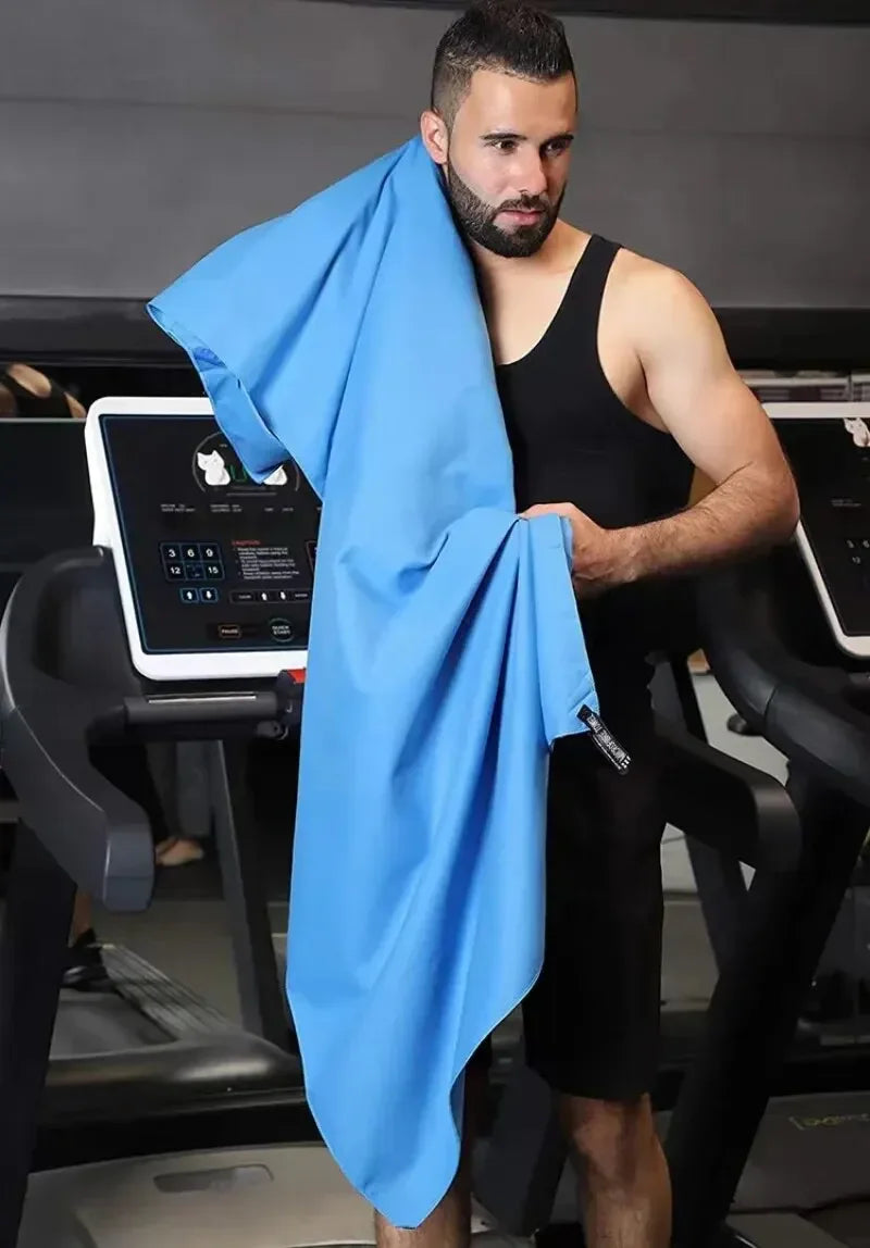 Compact Pocket-Sized Microfiber Towel – Super Absorbent & Fast-Drying for Gym, Yoga, Travel